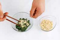 Buchu Konggaru Jjim (Steamed Korean Chives with Soybean Flour)
