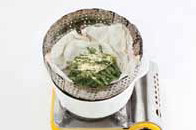 Buchu Konggaru Jjim (Steamed Korean Chives with Soybean Flour)