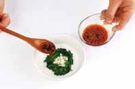 Buchu Konggaru Jjim (Steamed Korean Chives with Soybean Flour)