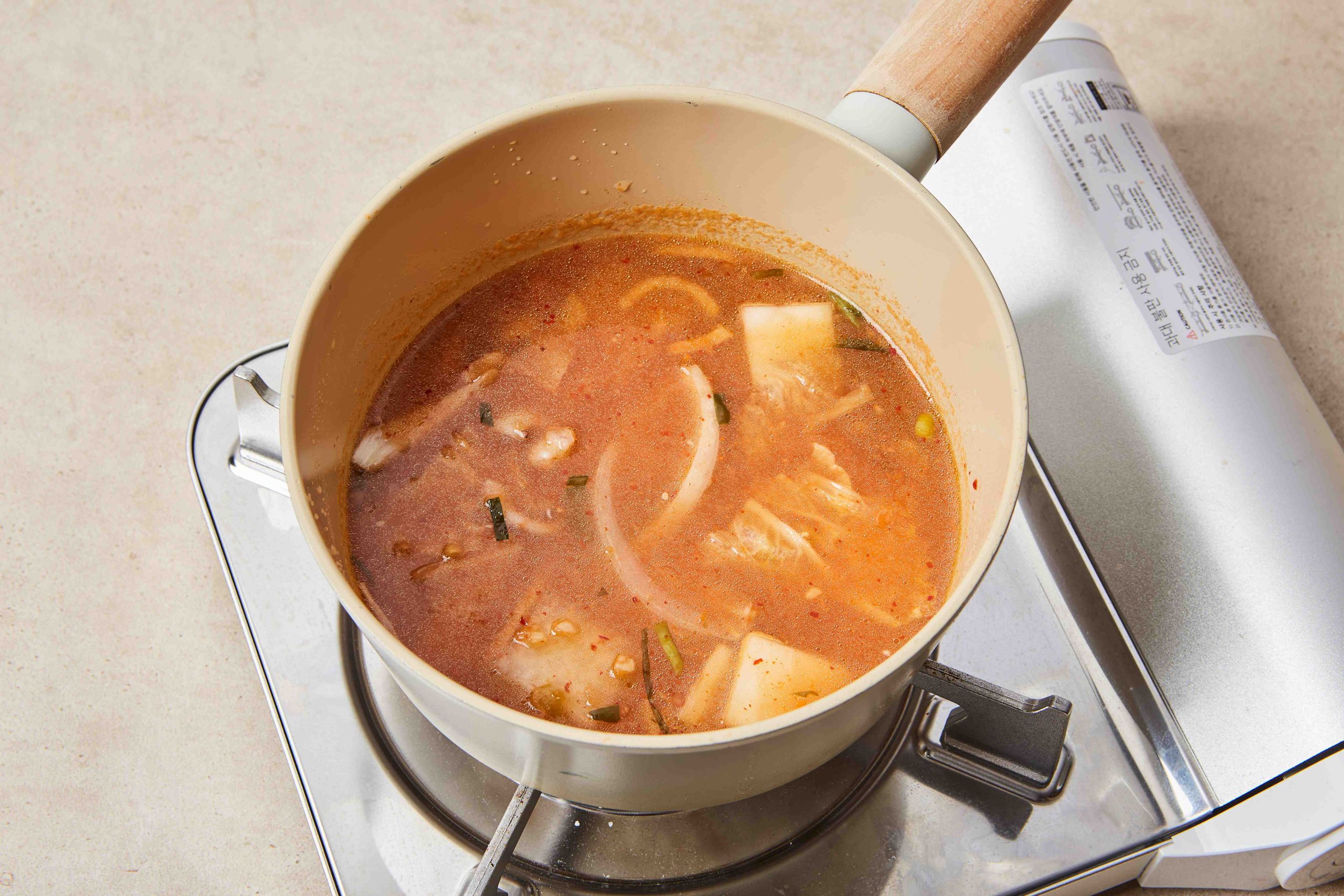 Haemul Kimchi Jjigae (Korean Seafood Kimchi Stew)