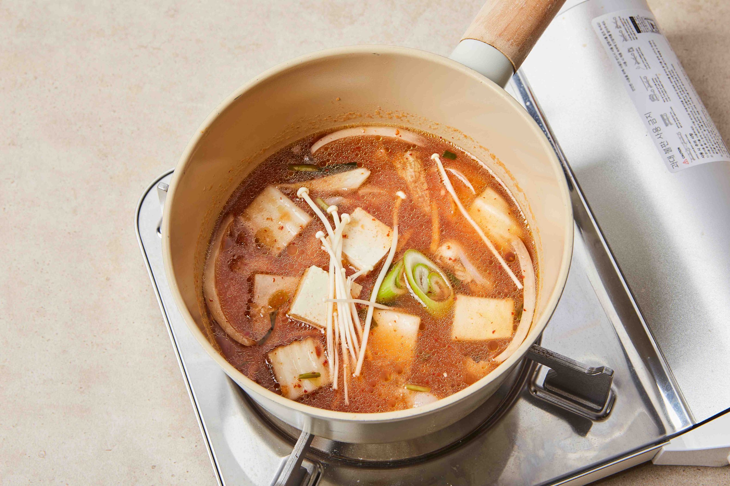 Haemul Kimchi Jjigae (Korean Seafood Kimchi Stew)