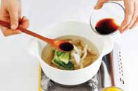Pyogo Beoseot Cheonggyeongchae Guk (Korean Shiitake Mushroom and Bok Choy Soup)