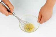 Chicory Salad with Olive Garlic Dressing (Chikeori Saelleodeu)