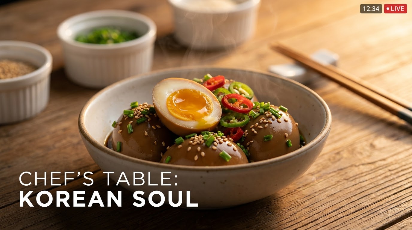 Egg chive jjabagi