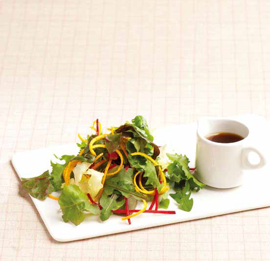 Mindeulle Salad (Korean Dandelion Greens Salad)