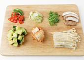 Samgye Budae Jjigae (Chicken & Herbal Broth Army Stew)